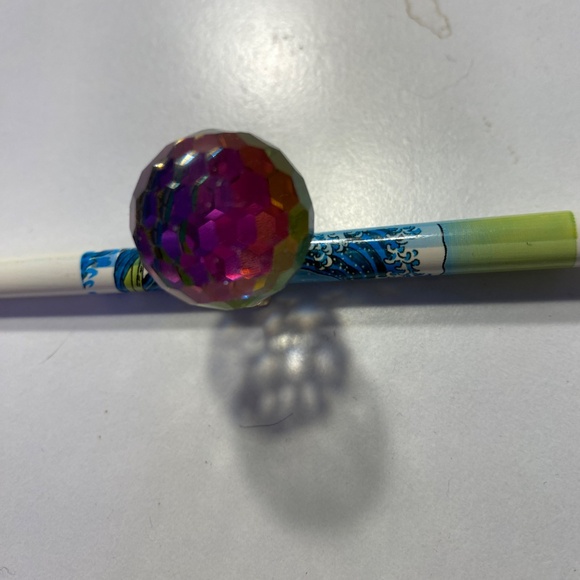 Vintage Vendome Prism Crystal Ball Ring Adjustable Pat 2961855 - Picture 11 of 12